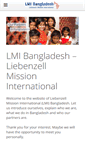Mobile Screenshot of lmi-bangladesh.org